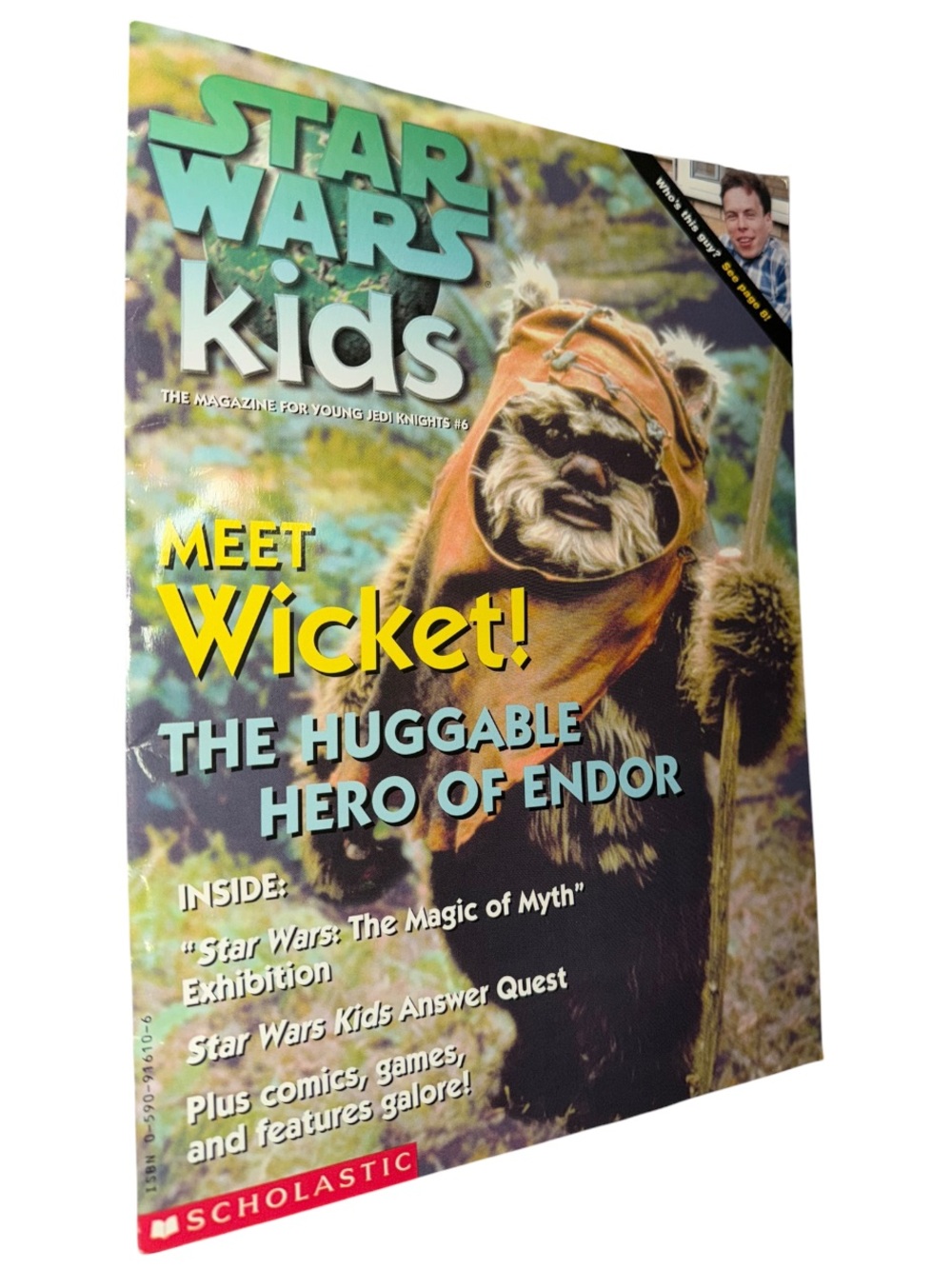 Scholastic Star Wars Kids Magazine — Teal, Yellow, Brown